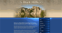 Desktop Screenshot of blackhillsfuneralhome.com